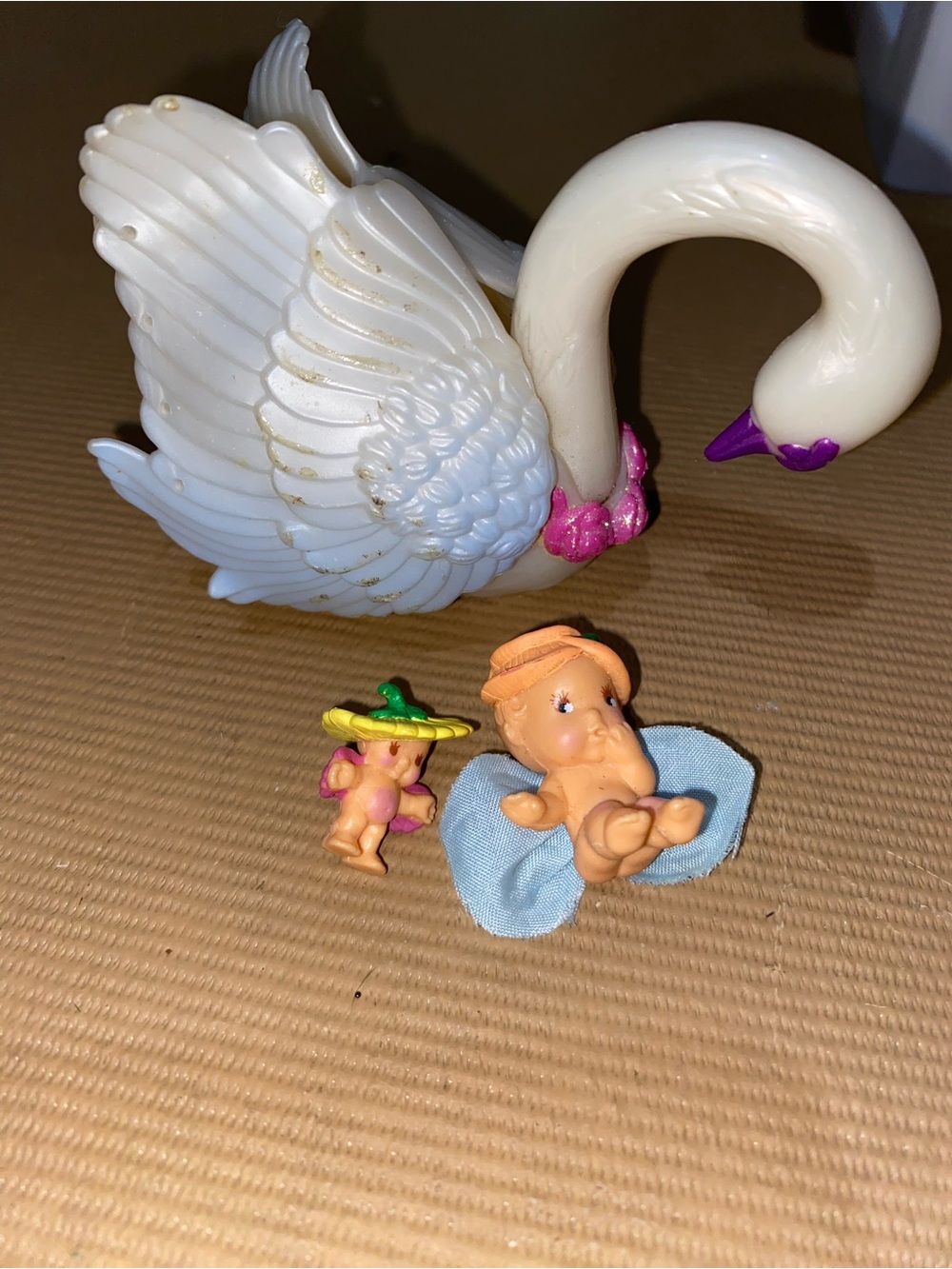 1993 Kenner fairy winkles magic mirror swan play set